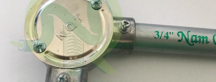 Hộp nối 3 ngã trơn EMT