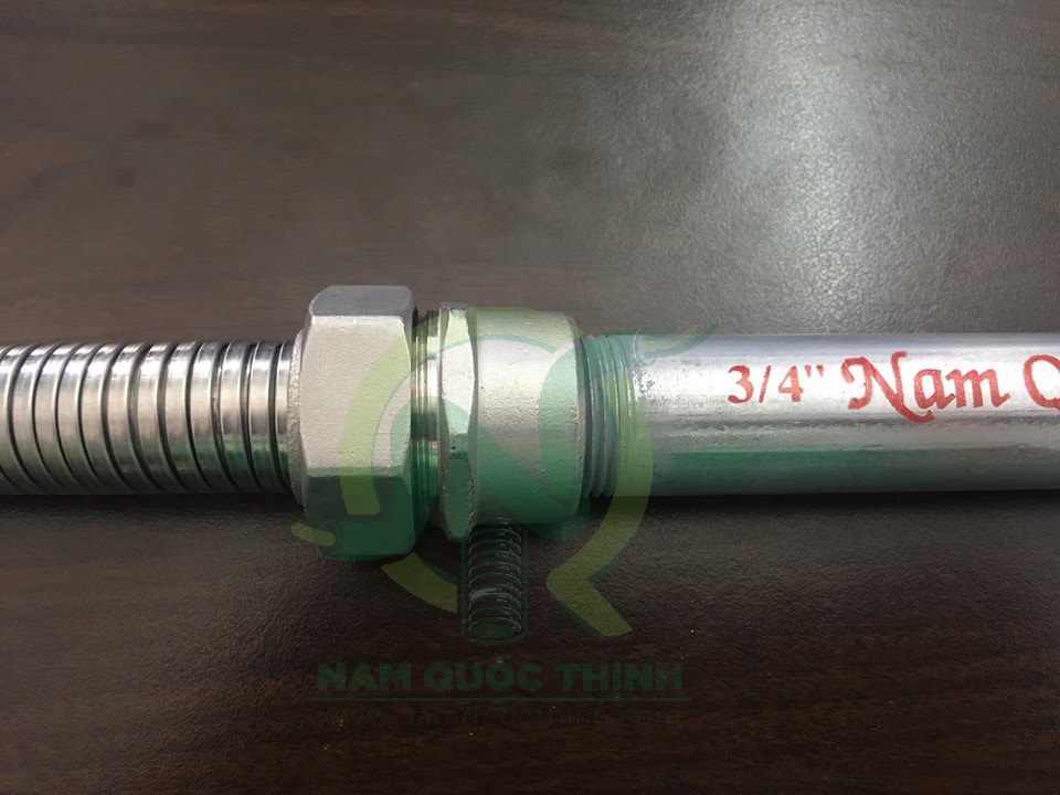 Đầu nối ống thép ren & ống ruột gà bằng inox