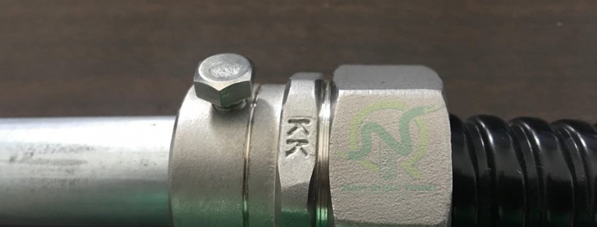 Đầu nối ống thép EMT & Ống ruột gà thép bọc nhựa ½” Nippon Seam 3