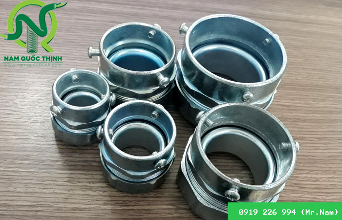Đầu nối ống ruột gà lõi thép và ống thép luồn dây điện EMT tốt